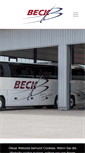 Mobile Screenshot of beck-bus.com